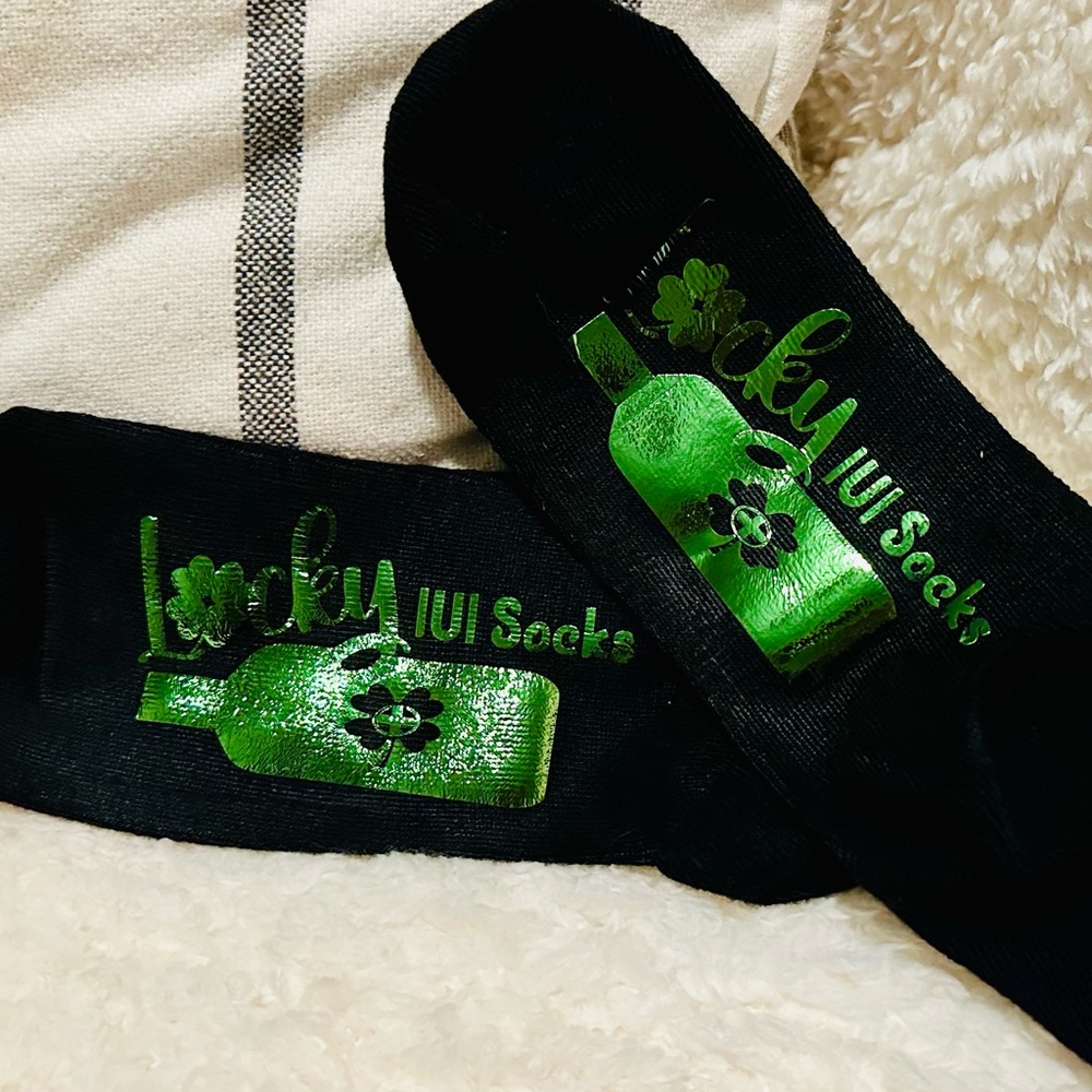 Lucky IUI/IVF Socks